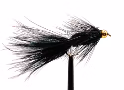 Wolly Bugger Svart BeadHead