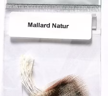 Flankfjäder Gräsand  Natur Vit/Brun Premium Selected