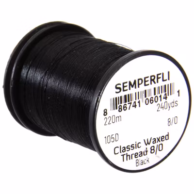 Semperfli Classic Waxed Thread 8/0 220 meter
