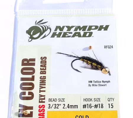 Bead Head Brass Gold