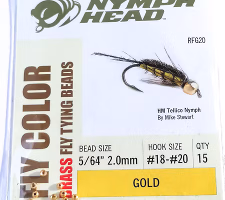 Bead Head Brass Gold