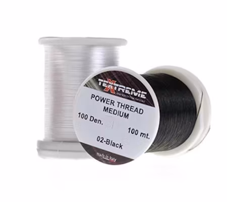 Power Thread Medium-100 Den Black