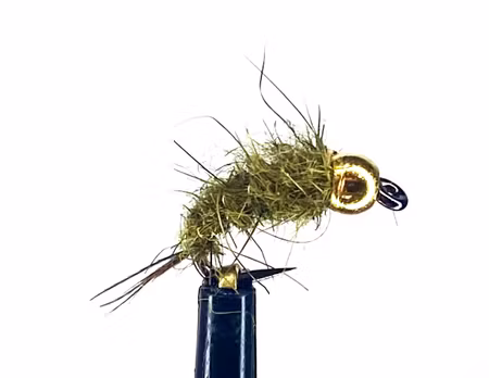 BH Hare’s Ear Nymph Mörk Olive