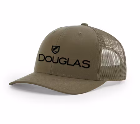 Douglas Low Crown Hat - Heather  Gray/Birch/Gold