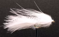 Wolly Bugger White #10