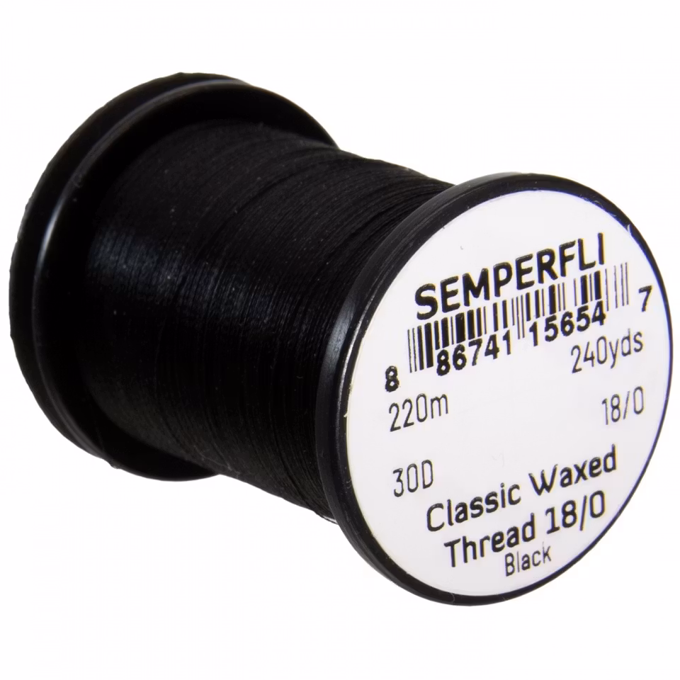 Semperfli Classic Waxed Thread 18/0 220 meter