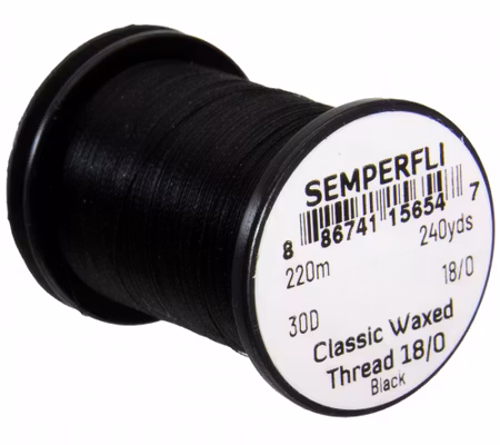 Semperfli Classic Waxed Thread 18/0 220 meter
