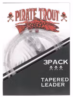 Pirate Trout Taperad tafs 3-pack 12 ft