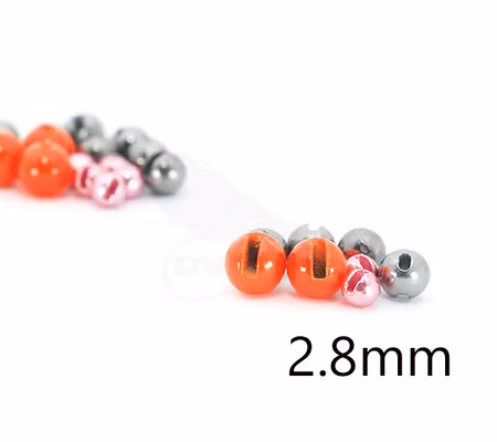 Slotted Tungsten Beads 2,8 mm