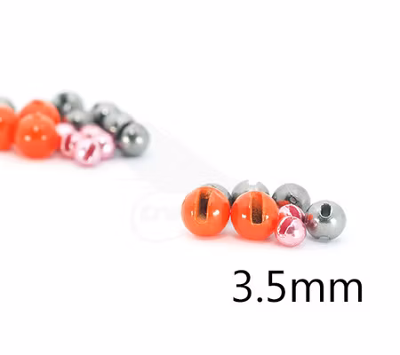Slotted Tungsten Beads 3,5mm