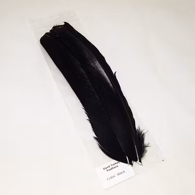 Turkey Feathers Dyed Troutline