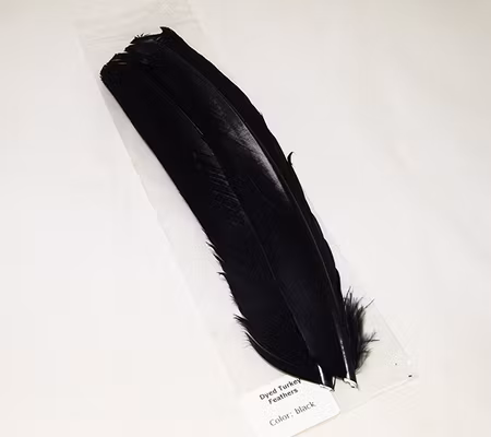 Turkey Feathers Dyed Troutline