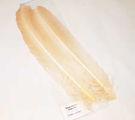 Turkey Feathers Dyed Troutline