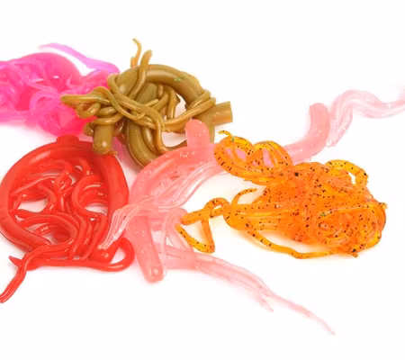 Mini Squiggle Worms Hareline