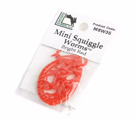 Mini Squiggle Worms Hareline