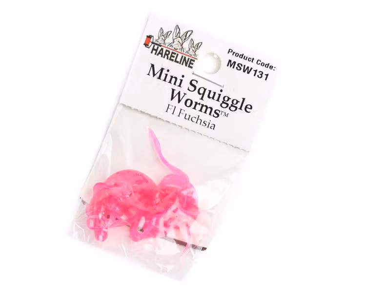 Mini Squiggle Worms Hareline
