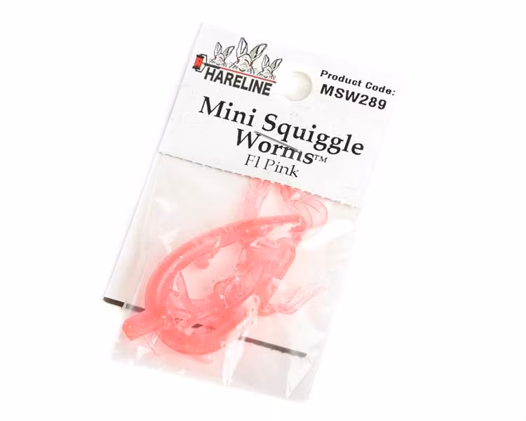 Mini Squiggle Worms Hareline