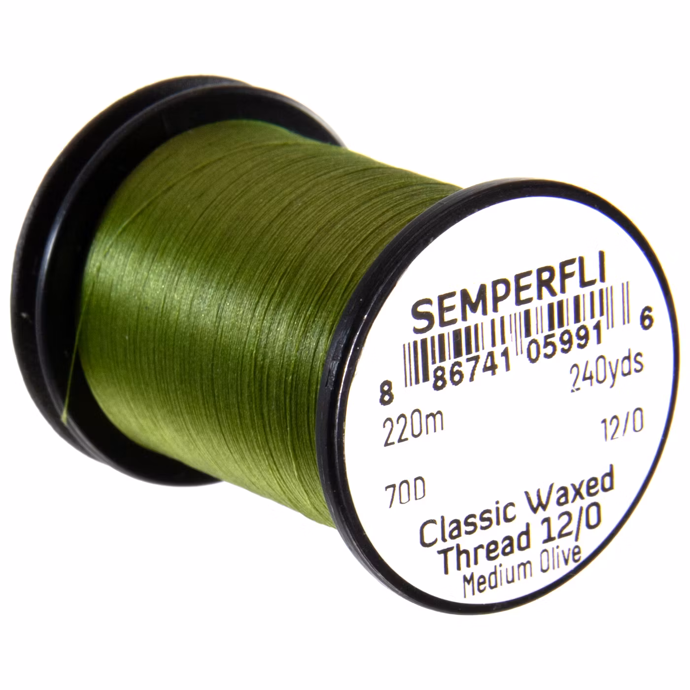 Semperfli Classic Waxed Thread 12/0 220 meter