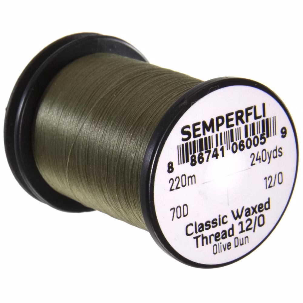 Semperfli Classic Waxed Thread 12/0 220 meter