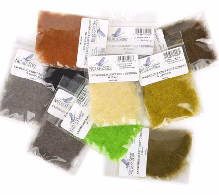 Natures Spirit Snowshoe Rabbit Foot Dubbing