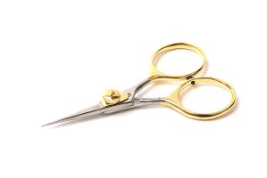 Premium Grade Razor Scissor 4" Gold