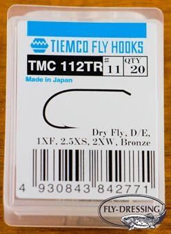 TIEMCO 112 TROUT DRY FLY, EXTRA WIDE