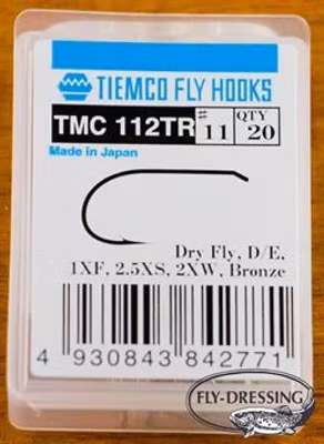TIEMCO 112 TROUT DRY FLY, EXTRA WIDE