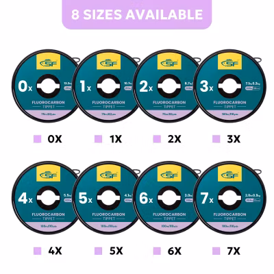 SF Superstrong + Fluorocarbon Tafsmaterial 100m 3X