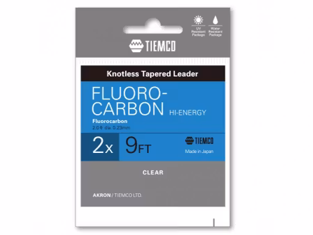 Tiemco Fluorocarbon Leader Hi-Energy 9 ft
