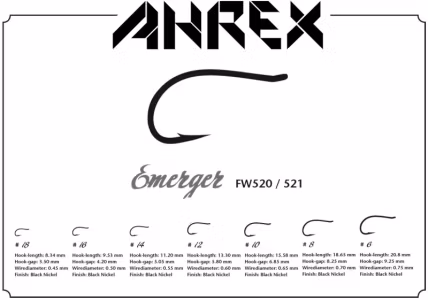 Ahrex FW520 Emerger krok