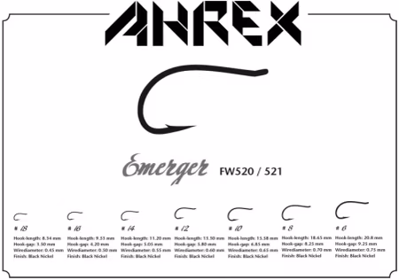 Ahrex FW520 Emerger krok