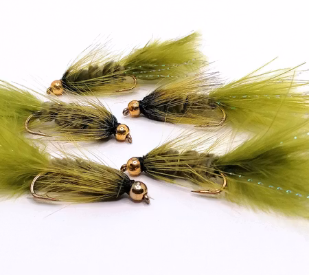 Wolly Bugger Olive BeadHead