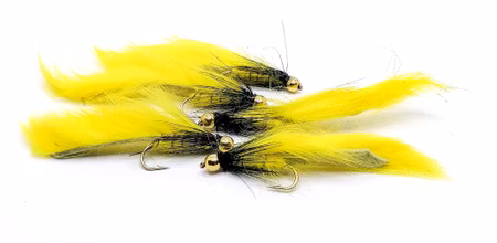 Zonker Yellow BeadHead #10