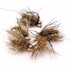 Buggy Brown Nymph Tungstenshuvud #14