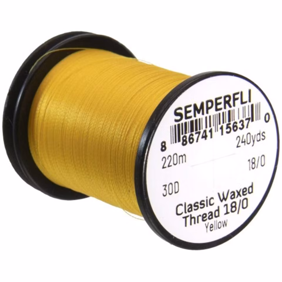Semperfli Classic Waxed Thread 18/0 220 meter