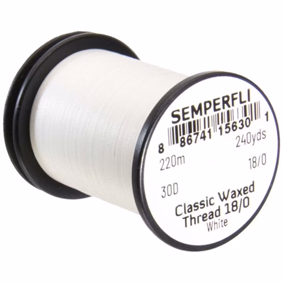 Semperfli Classic Waxed Thread 18/0 220 meter