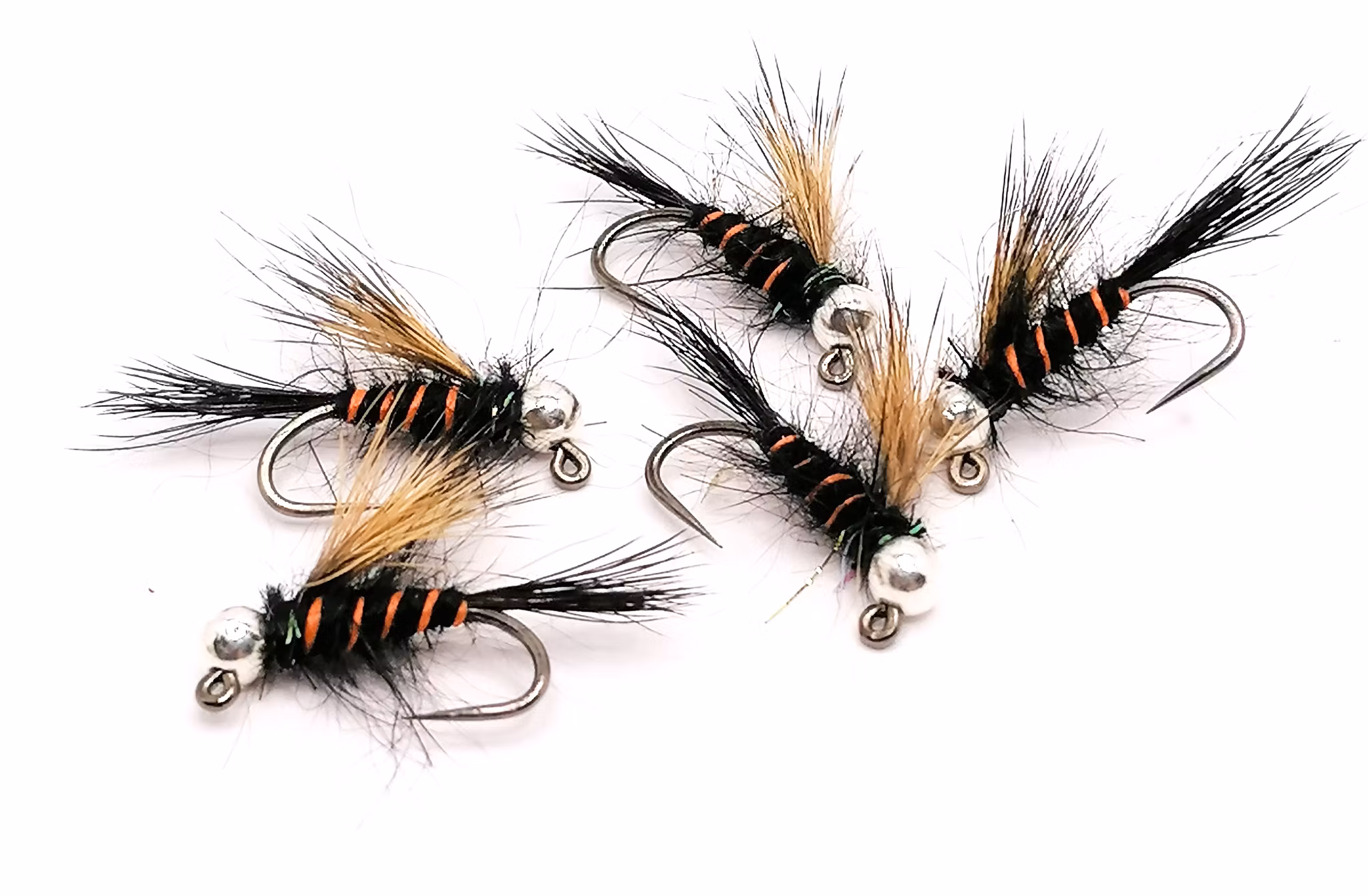 SH Black Orange Tungstenshuvud #14