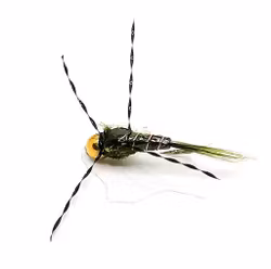 Atomic Mayfly Nymf BH Olive #14