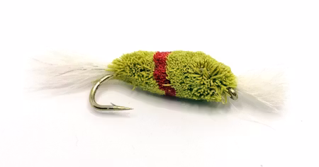 Bomber Olive & Red # 8