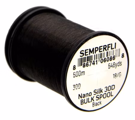 Semperfli Nano Silk 30D 18/0 Bulk 500 meter