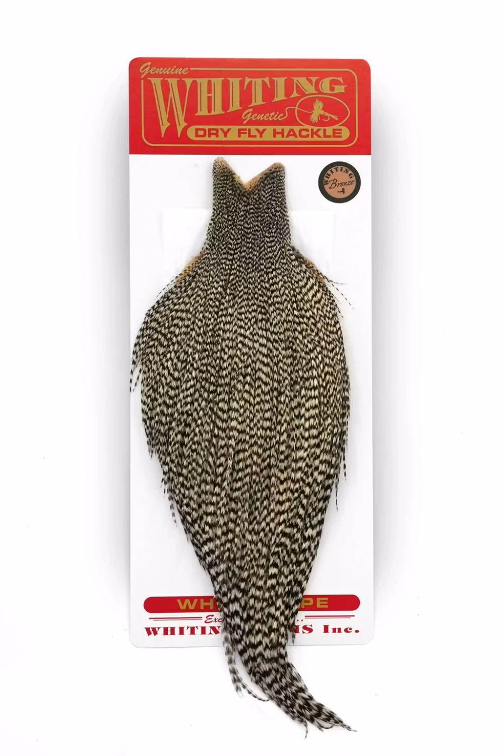Whiting Bronze Grade Nacke Grizzly