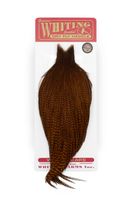 Whiting Bronze Grade Nacke Grizzly Dyed Brown