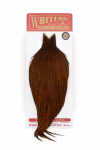 Whiting Bronze Grade Nacke Grizzly Dyed Brown