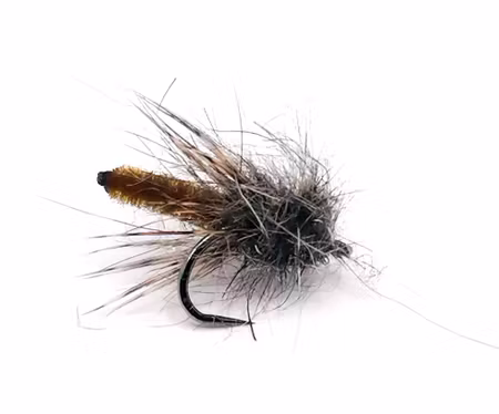Flytande Chenille Puppa Brown Olive