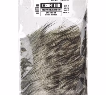 Craft Fur Medium-Dark Beige Fur Sybai