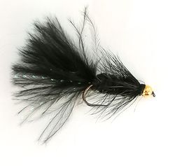 Wolly Bugger BH Svart #10