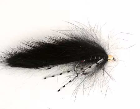 Zonker Black ConeHead Rubberlegs #8