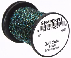Semperfli Quill Subs Green Peacock