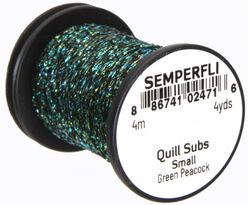 Semperfli Quill Subs Green Peacock