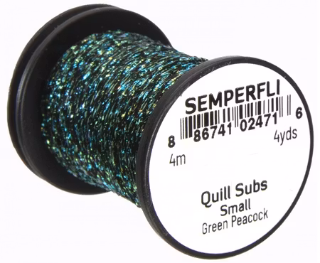 Semperfli Quill Subs Green Peacock